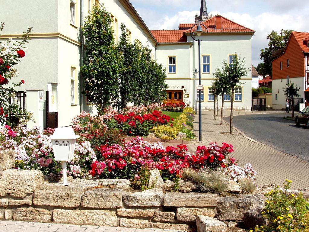 Hotel Weidenmuhle Muehlhausen  Luaran gambar